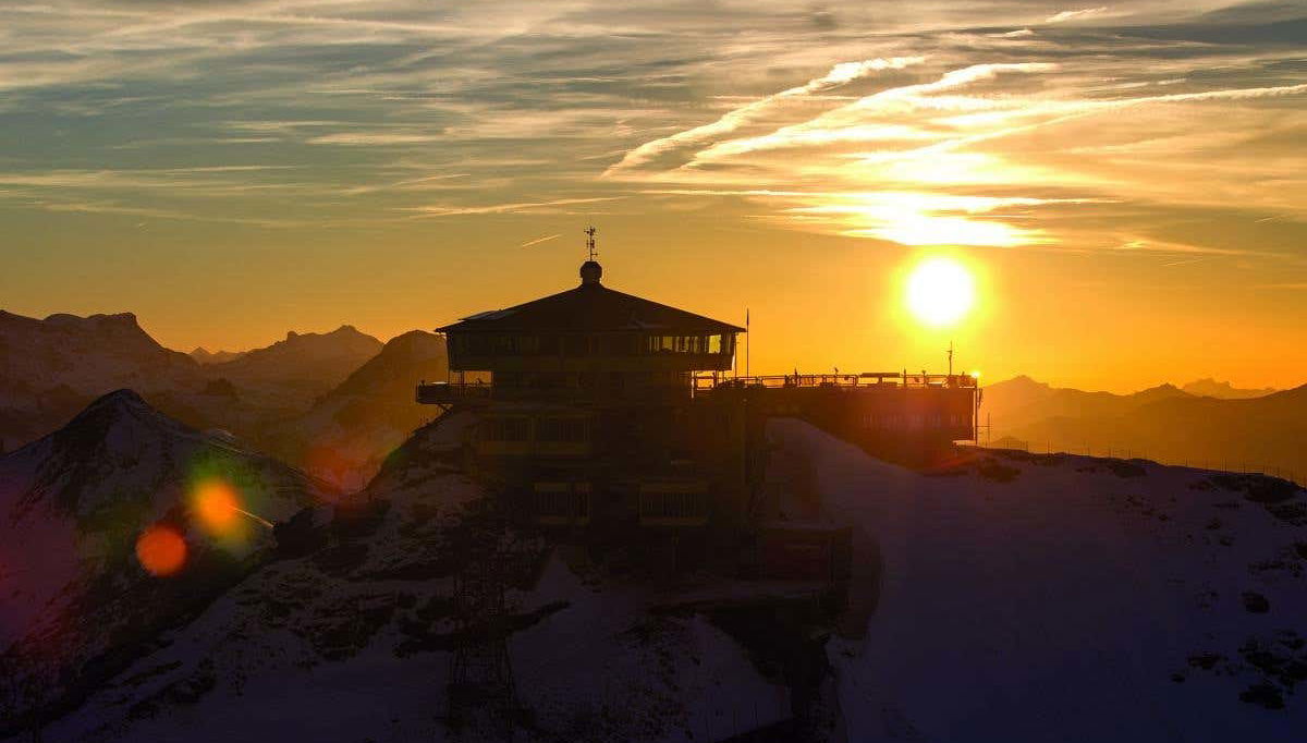 Un somptueux coucher de soleil