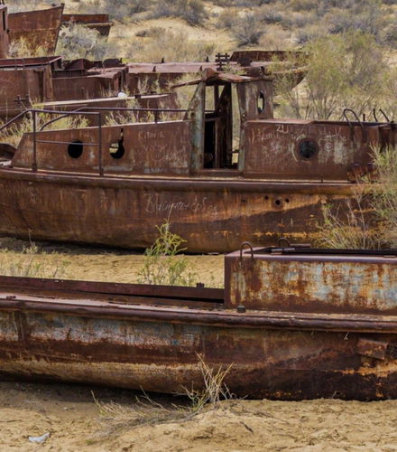 Foto de Excursión privada al cementerio de barcos de Moynaq