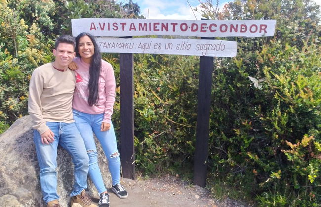 Avvistamento di condor a Puracé + Terme di San Juan - Foto 4