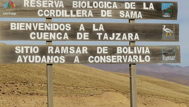 Entrance to the Sama Reserve