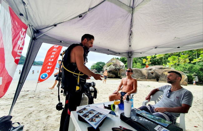 Bautismo de buceo en Ubatuba - Foto 1