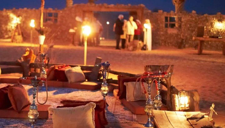 Safari en jeep al atardecer de día completo con paseo en camello desde Marsa Alam - Foto 1