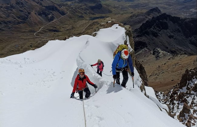 Escalada en hielo en la Cordillera Blanca de 1, 2 o 3 días - Foto 2