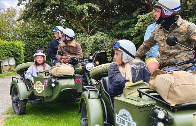 Tour privado del Desembarco de Normandía en moto con sidecar - Foto 2