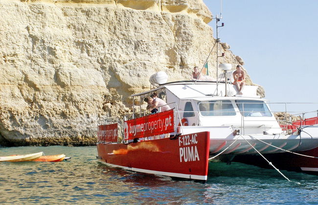 Paseo en catamarán por las cuevas de Benagil con barbacoa - Foto 6