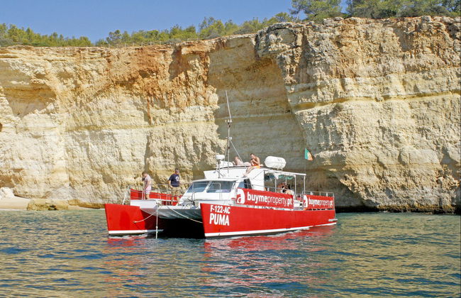 Paseo en catamarán por las cuevas de Benagil con barbacoa - Foto 5
