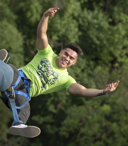 Foto de Bungee jumping en la Sierra de Santiago