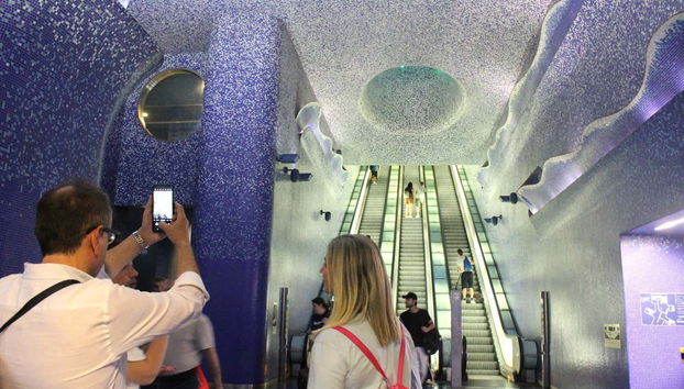 Tour por el metro de Nápoles - Foto 2