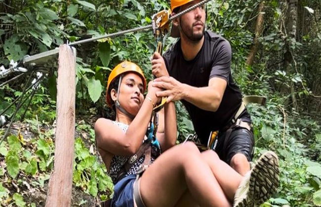 Aventúrate en las Cascadas y Tirolinas de San Juan Lachao - Tour privado de un día entero - Foto 2