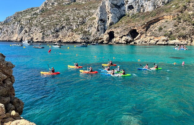Kayak Javea guidé Cala Granadella, grotte de Llop Marí, cala en caló - Photo 2