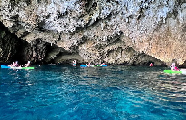 Kayak Javea guidé Cala Granadella, grotte de Llop Marí, cala en caló - Photo 6