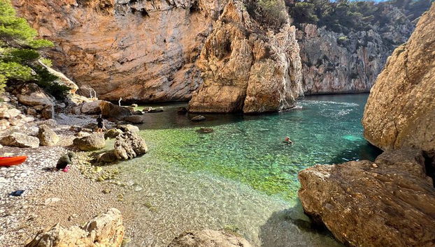 Kayak Javea guidé Cala Granadella, grotte de Llop Marí, cala en caló - Photo 4