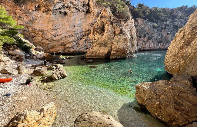 Kayak Javea guidé Cala Granadella, grotte de Llop Marí, cala en caló - Photo 4