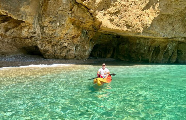 Kayak Javea guidé Cala Granadella, grotte de Llop Marí, cala en caló - Photo 8