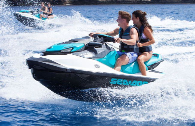 Viagem de Jet Ski pela Costa Norte a partir de Fornells - Foto 2