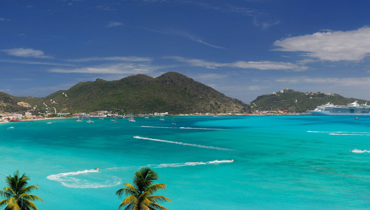 Balade en catamaran autour de l'île de Saint-Martin