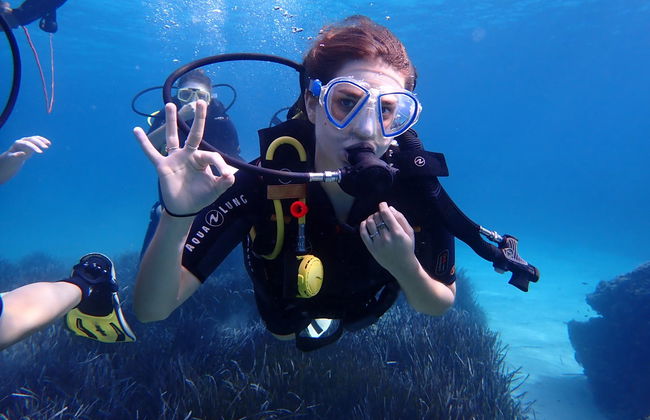 Bautismo de buceo en la Reserva Marina Cala Delta - Foto 1