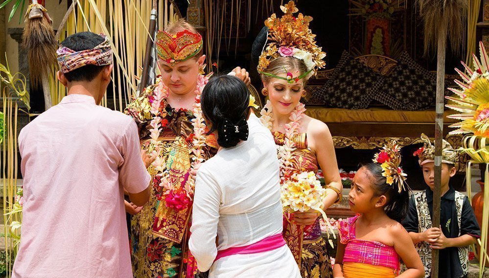 Cérémonie de mariage balinais - Photo 1