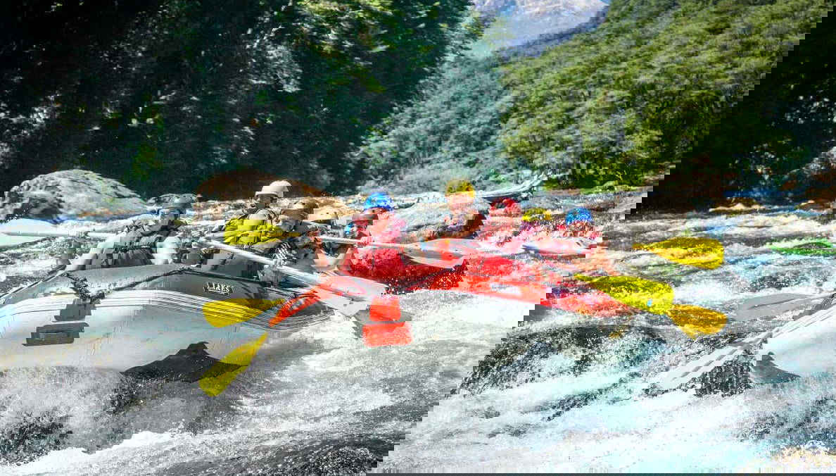 Rafting en la zona fronteriza del río Manso - Foto 1