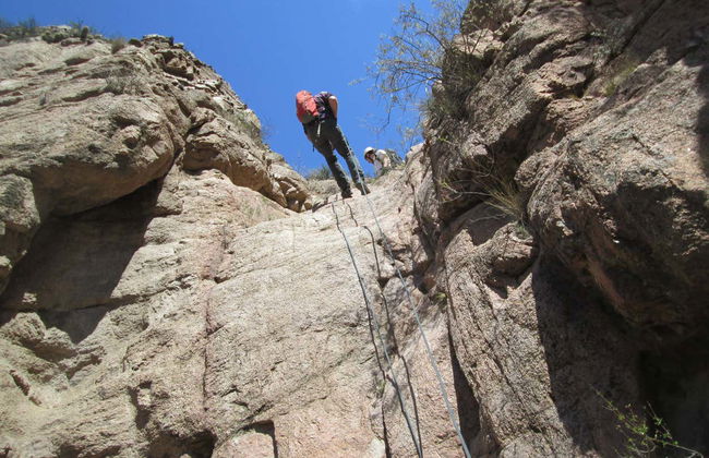 Trek et descente en rappel à Cacheuta + Bains thermaux - Photo 3