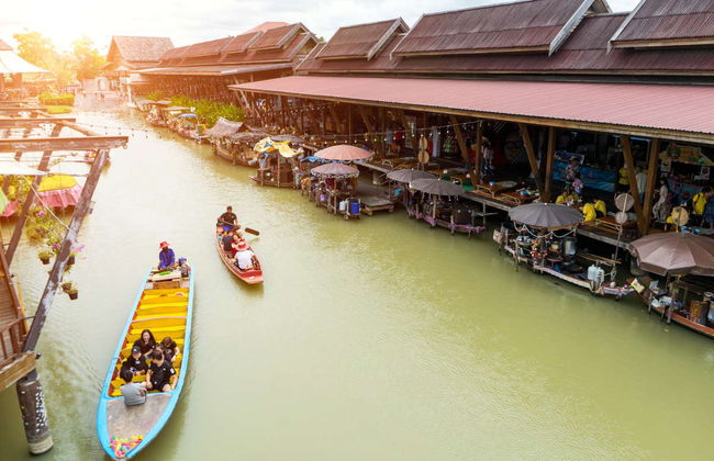 Tour por el mercado flotante de Pattaya + Paseo en barco - Foto 6