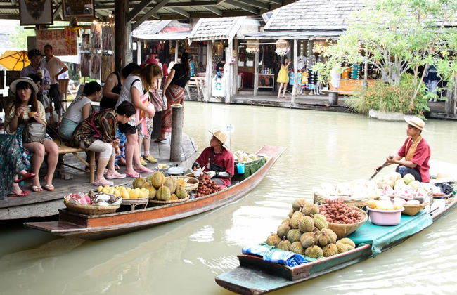 Tour por el mercado flotante de Pattaya + Paseo en barco - Foto 5