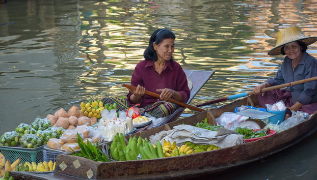 Pattaya Floating Market Boat Ride - Foto 3
