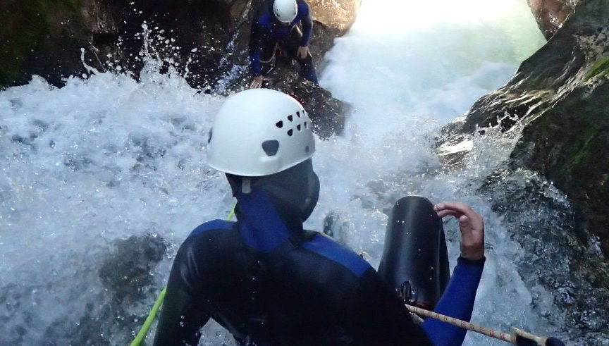 Canyoning in Bled