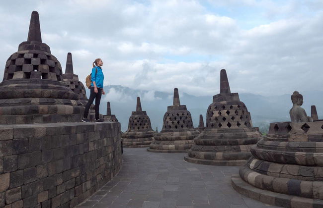 Excursion privée aux temples de Borobudur et Prambanan - Photo 1