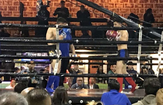 Combats de boxe à Bogota - Photo 4
