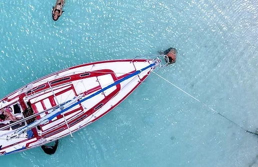 Paseo en velero privado por la laguna Bacalar - Foto 6