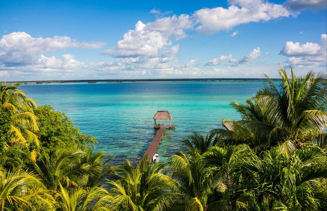 Giro in barca a vela privata alla laguna Bacalar - Foto 7