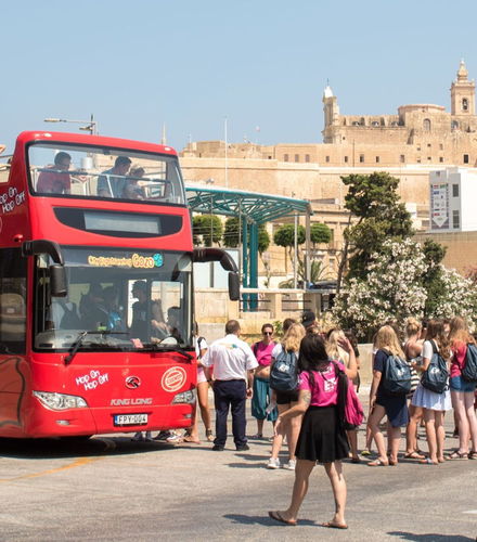 Foto de Autobús turístico de Gozo