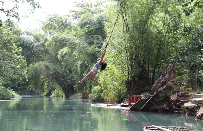 Paseo en balsa de bambú por el río Martha Brae - Foto 5