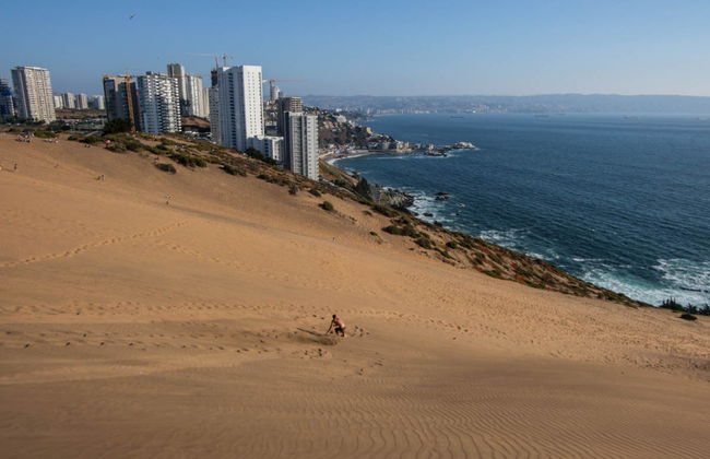 Sandboard sur les dunes de Concón - Photo 4