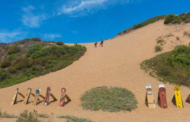 Sandboard sur les dunes de Concón - Photo 3
