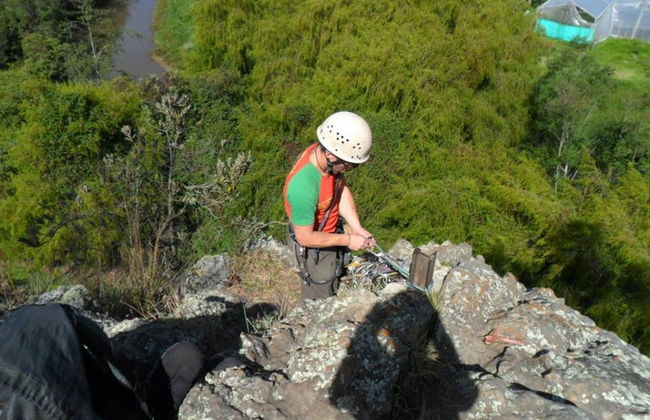 Descente en rappel dans les roches de Suesca - Photo 2