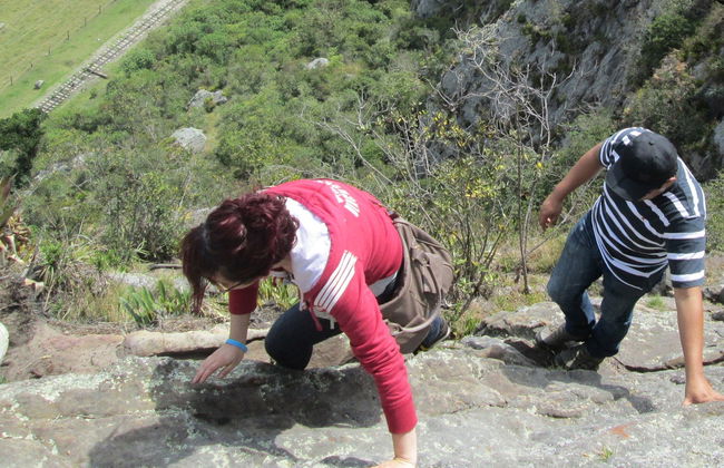 Descente en rappel dans les roches de Suesca - Photo 4