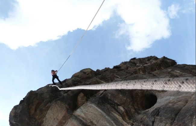 Descente en rappel dans les roches de Suesca - Photo 3