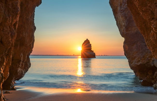 Giro in barca nelle grotte dell'Algarve al tramonto - Foto 5