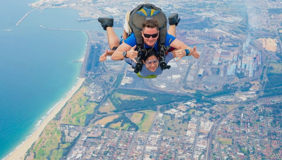 Saut en parachute à Sydney