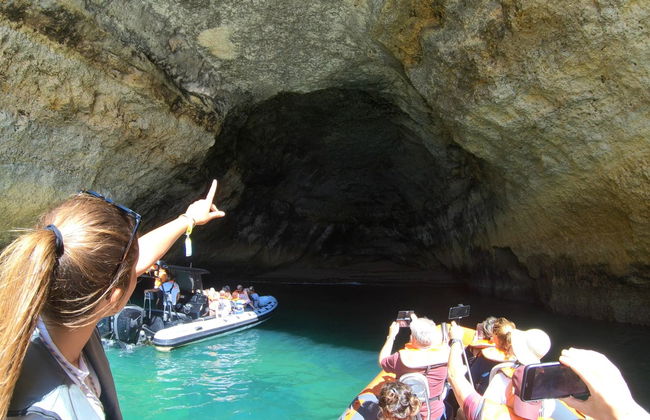 Tour in barca dell'Algarve e alla grotta di Benagil - Foto 3
