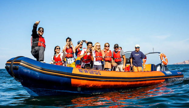 Paseo en lancha rápida por la bahía de Mazatlán + Entrada al Museo de la Ballena - Foto 4