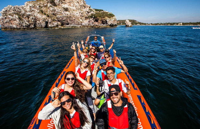 Balade en bateau à moteur dans la baie de Mazatlán + Billet pour le Musée de la Baleine - Photo 2
