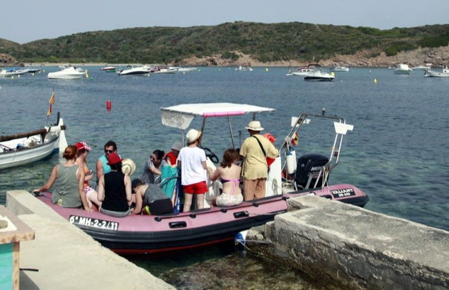 Transfer de lancha até a ilha de Colom saindo de Es Grau - Foto 4