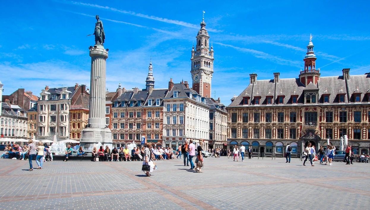 Visite panoramique dans Lille