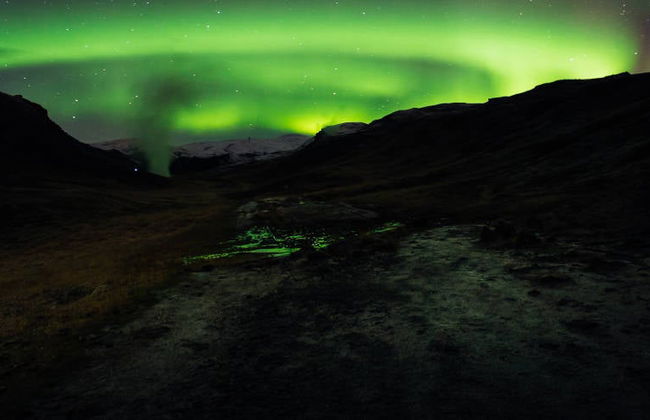 Tour dell'aurora boreale alle terme del fiume Reykjadalur - Foto 8