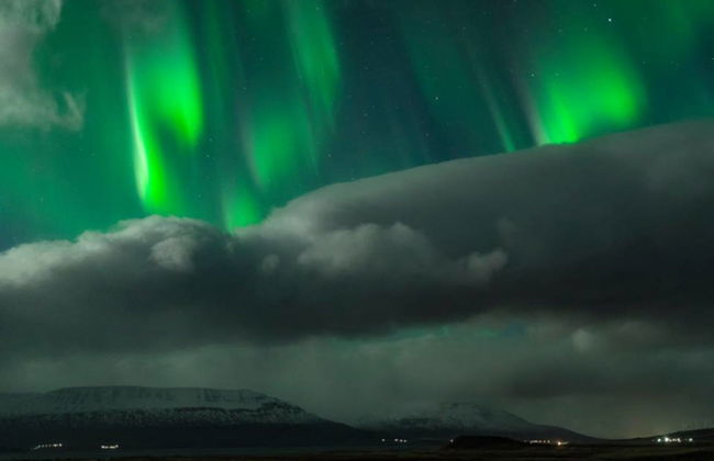 Tour dell'aurora boreale alle terme del fiume Reykjadalur - Foto 3