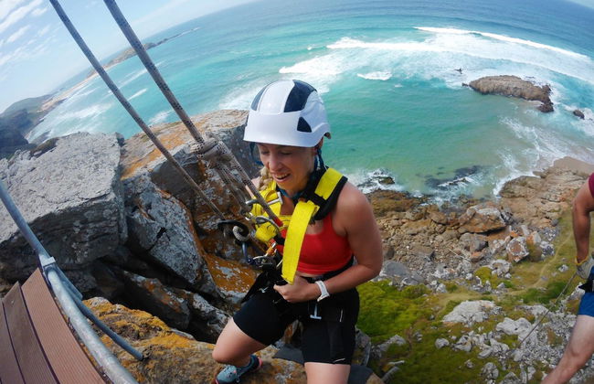 Rápel en la Reserva Natural de Robberg - Foto 4