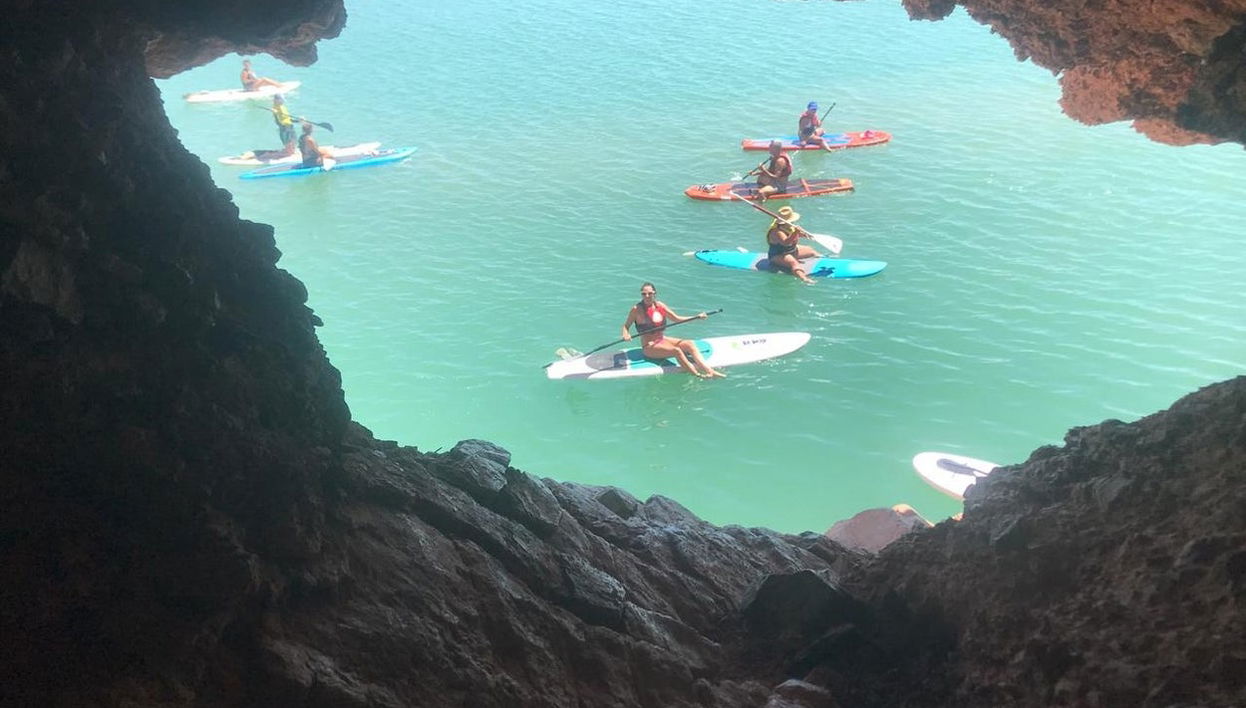 Dique Punta Negra Paddle Surfing Lesson - Foto 1
